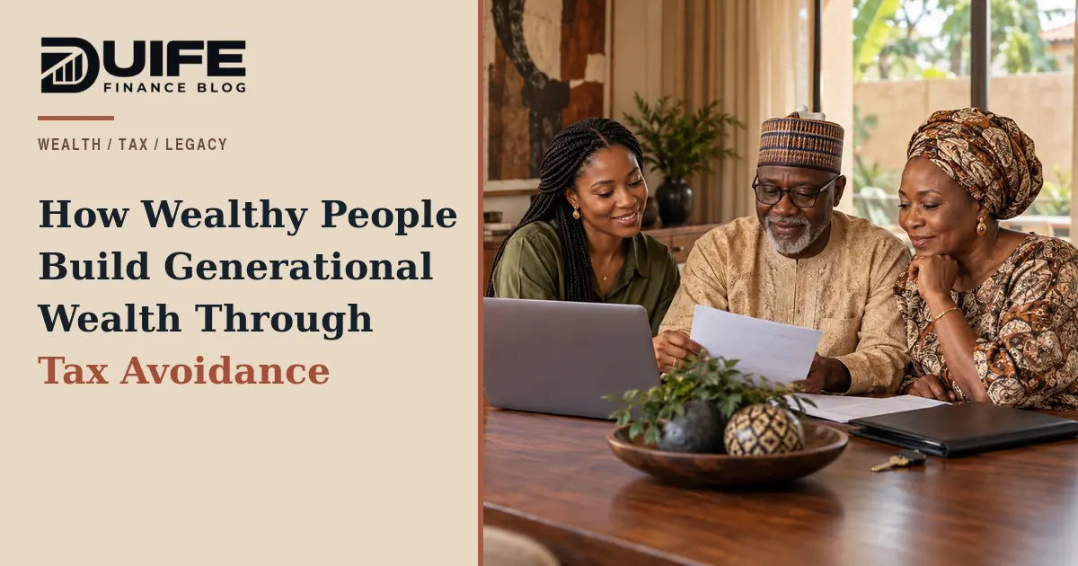 How Wealthy People Build Generational Wealth Through Tax Avoidance